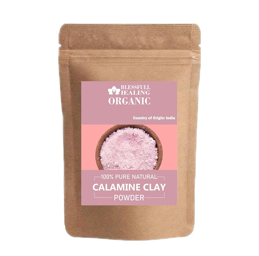 Blessfull Healing Organic Calamine Clay Powder 100% Pure Natural 200