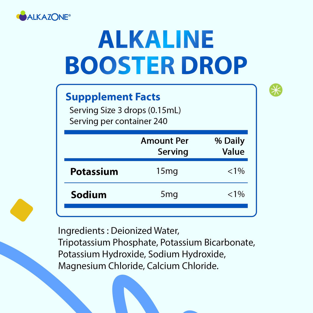 Alkazone Alkaline Water Booster Drops - 3 Pack 1.25 Oz - image 2