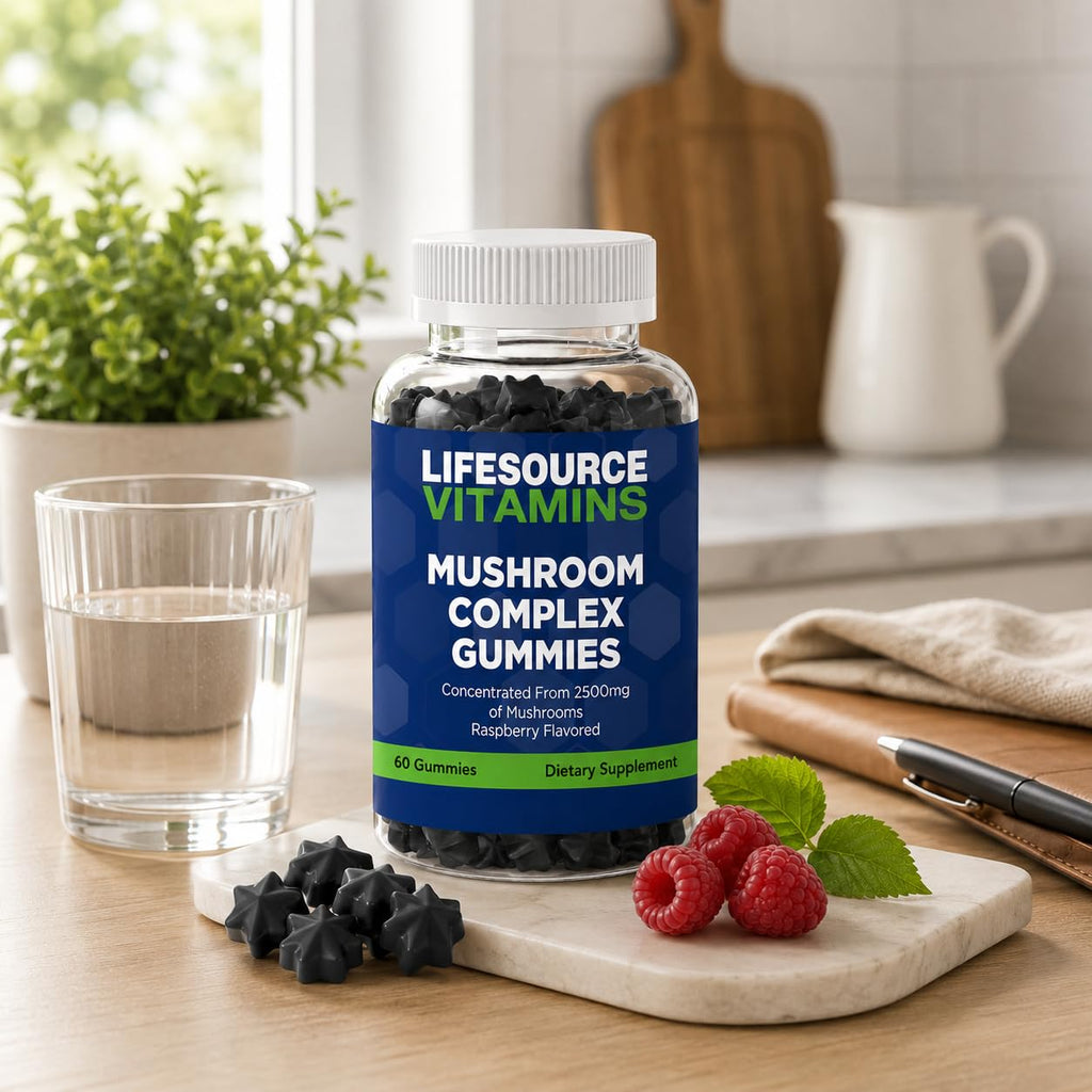 LifeSource Vitamins 10 Mushroom Complex Gummies - 60 Gummies - image 4