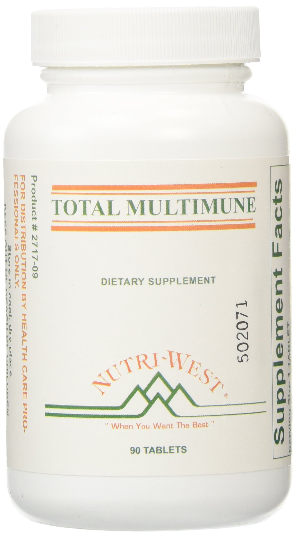 Nutri-West TOTAL MULTIMUNE Multivitamin - 90 Tablets