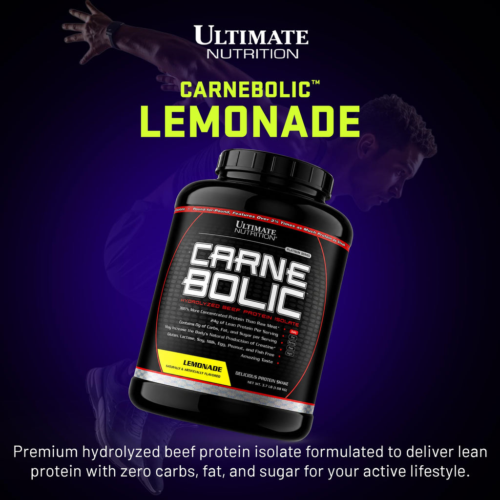 Ultimate Nutrition CarneBOLIC Hydrolyzed Beef Protein Isolate Powder