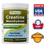 Best Naturals Creatine Monohydrate Pure Powder - 1 Lb - image 8