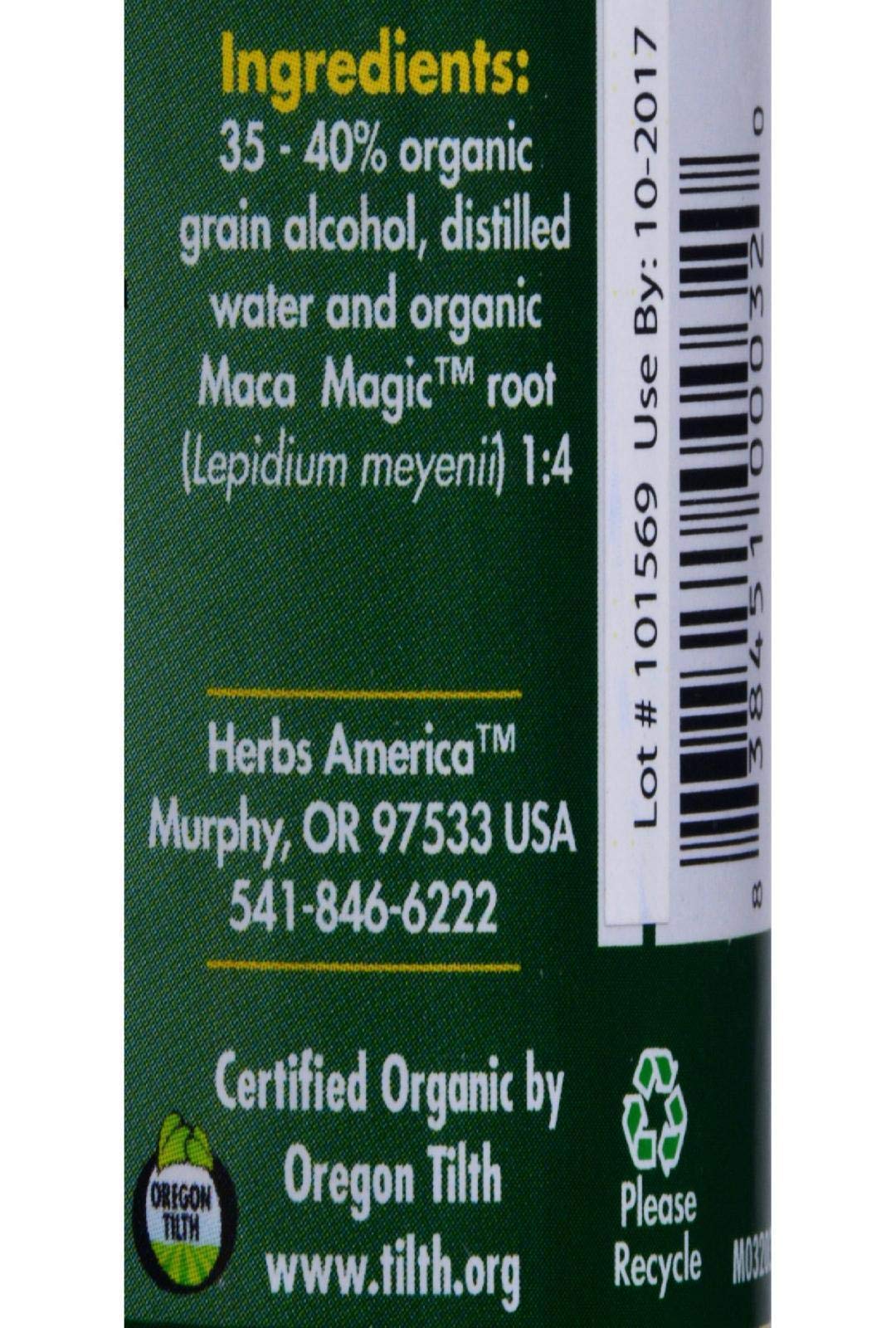 Maca Magic Organic Liquid Extract Full Spectrum - 2 Fl Oz - image 2