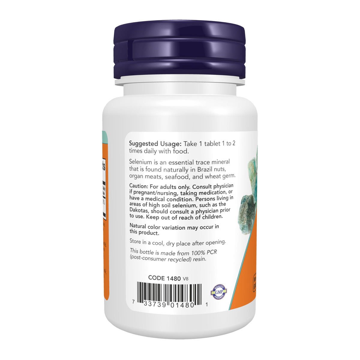 Now Supplements, Selenium (L-Selenomethionine) 100 mcg, Essential