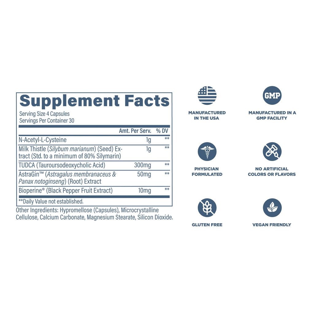 Revive MD Natural Liver Cleanse Liver Support Formula - 120 Capsules - image 6