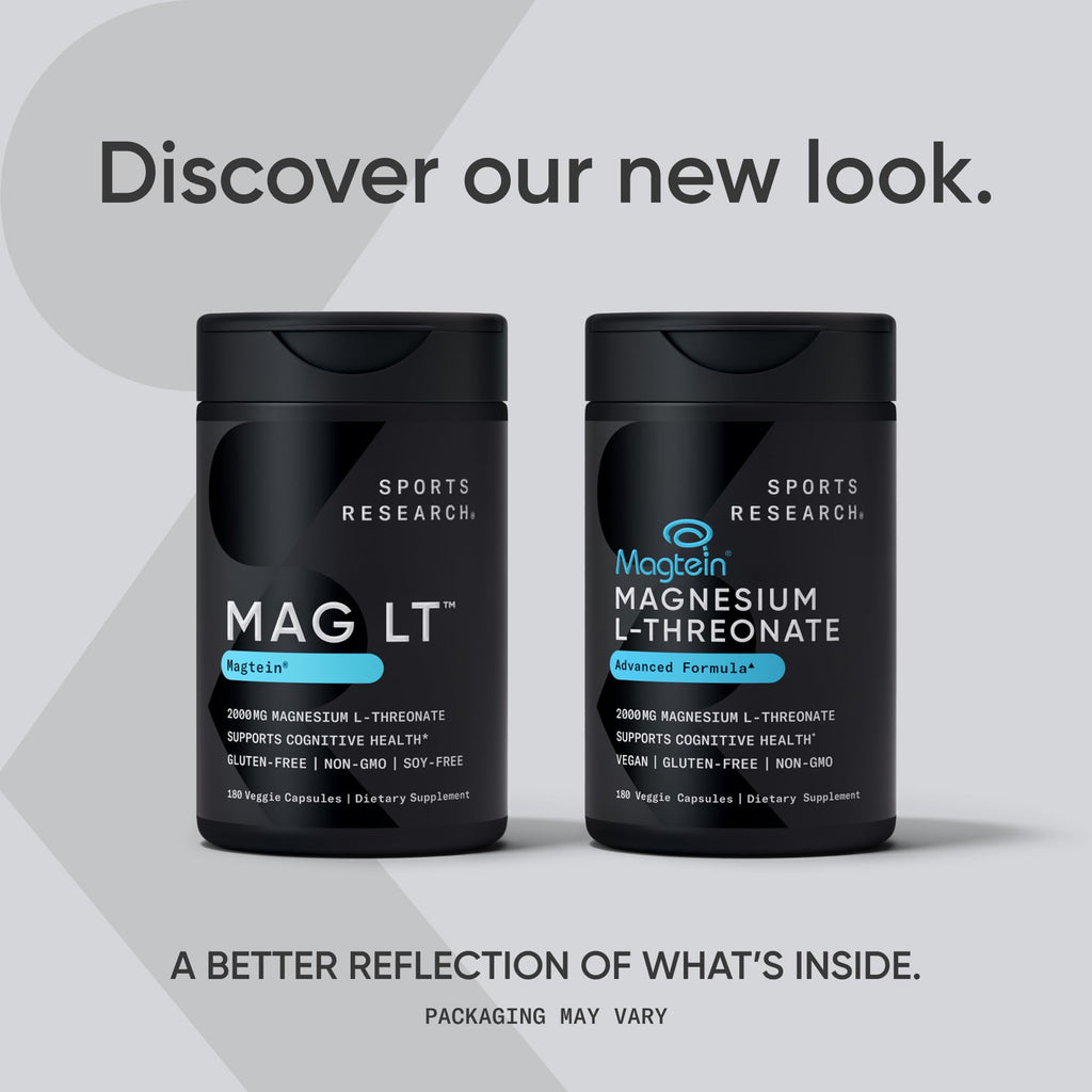 Sports Research Magnesium L-Threonate 2000mg - 90 Capsules - image 8