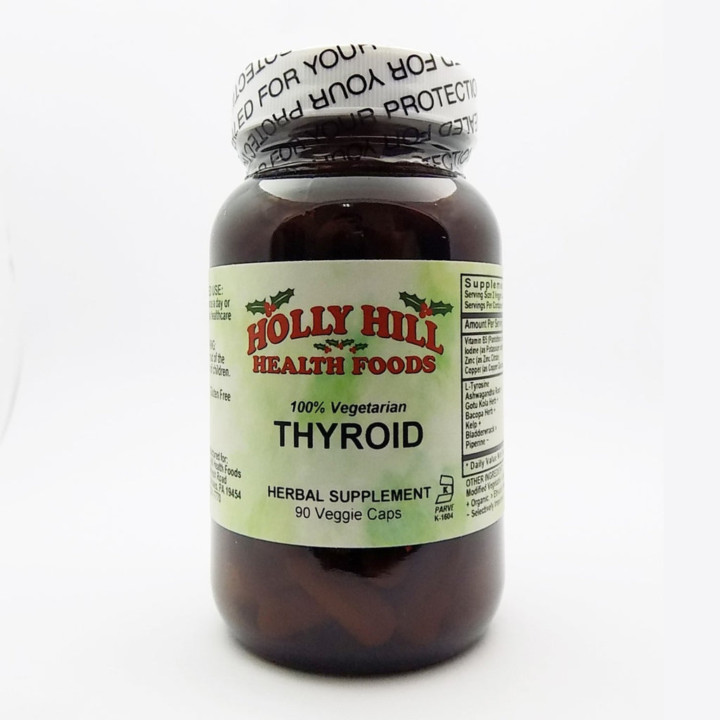 Holly Hill Health Foods Thyroid - 90 Vegetarian Capsules