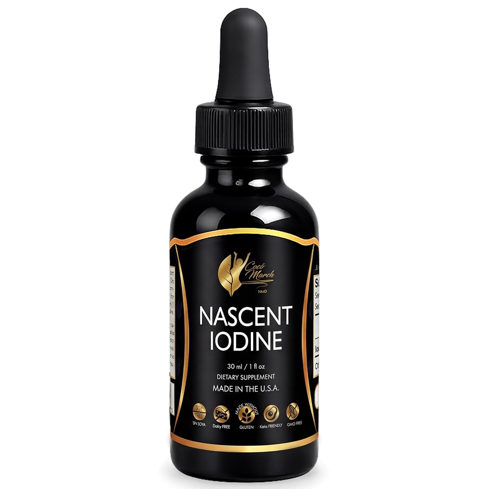 Cocó March N.M.D Nascent-Magnetized Iodine 1050 mcg - 500 Servings