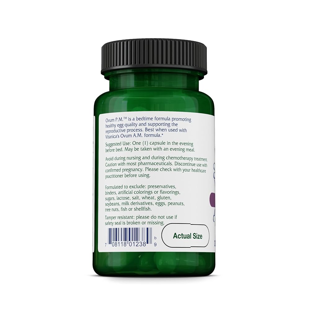 Vitanica Ovum P.M., Supports Healthy Egg Quality, Vegan
