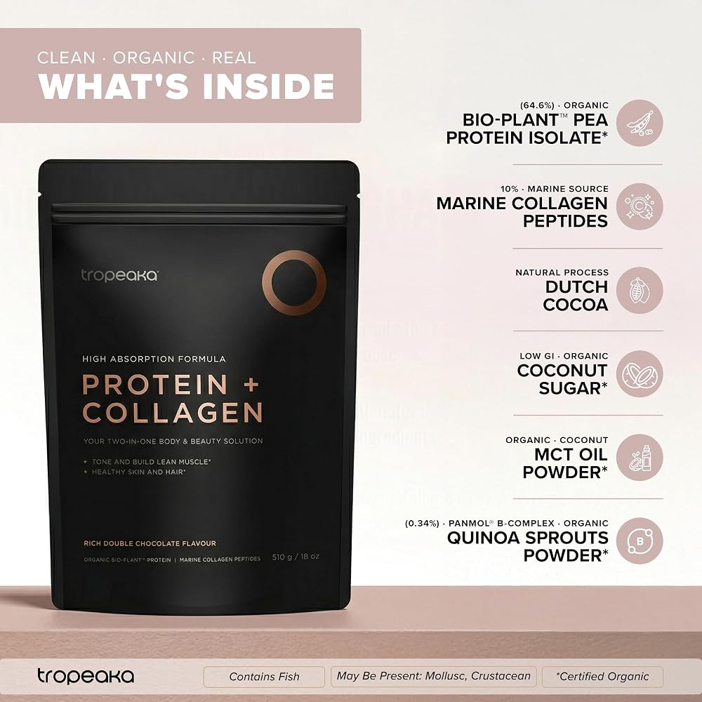 Tropeaka Protein + Collagen 18oz