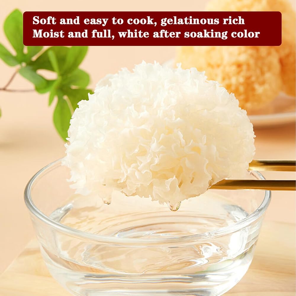 晟茗汐 White Snow Fungus Tremella Mushroom - 100g - image 2