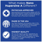 Nanoceutical Solutions Huperzine A Liquid Drops Memory & Focus - 1 Fl Oz - image 3
