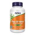 NOW Pau D'Arco 500 mg Herbal Support - 100 Vegetarian Capsules
