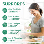 Vitalibre Bovine Collagen Peptides Powder for Women and Men