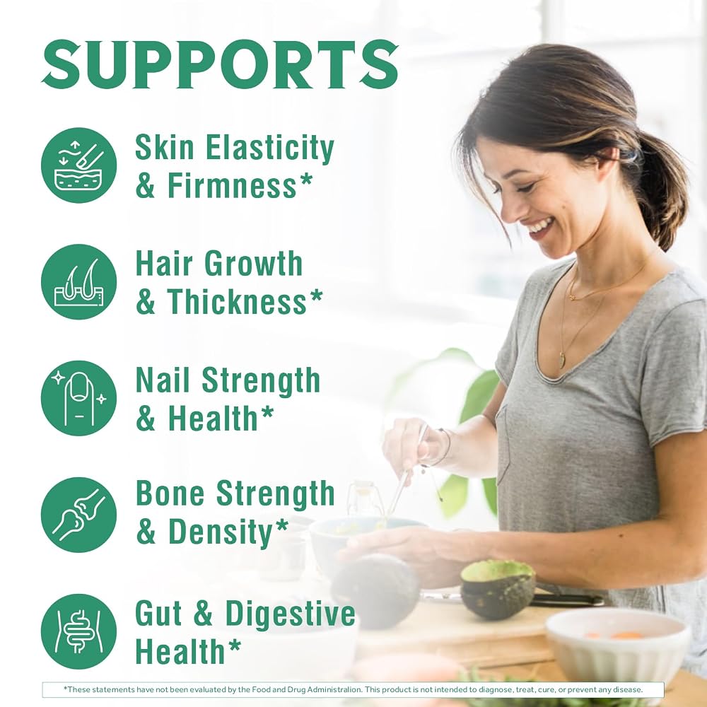 Vitalibre Bovine Collagen Peptides Powder for Women and Men