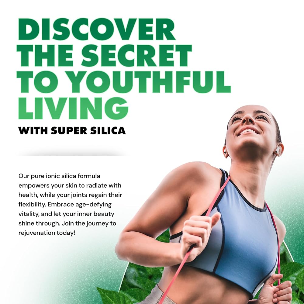 Super Silica Liquid Silica Supplement for Hair Growth - 4 Fl Oz - image 5