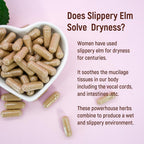 Laicuherb Slippery Elm Bark Capsules for Women - 60 Capsules - image 6