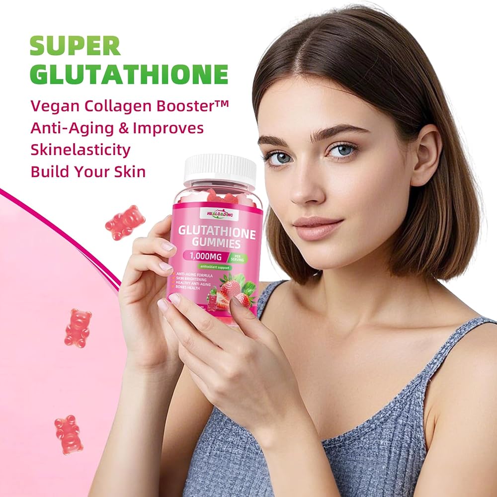 HEALOADING Glutathione Supplement Collagen Gummies - 60 Count - image 4