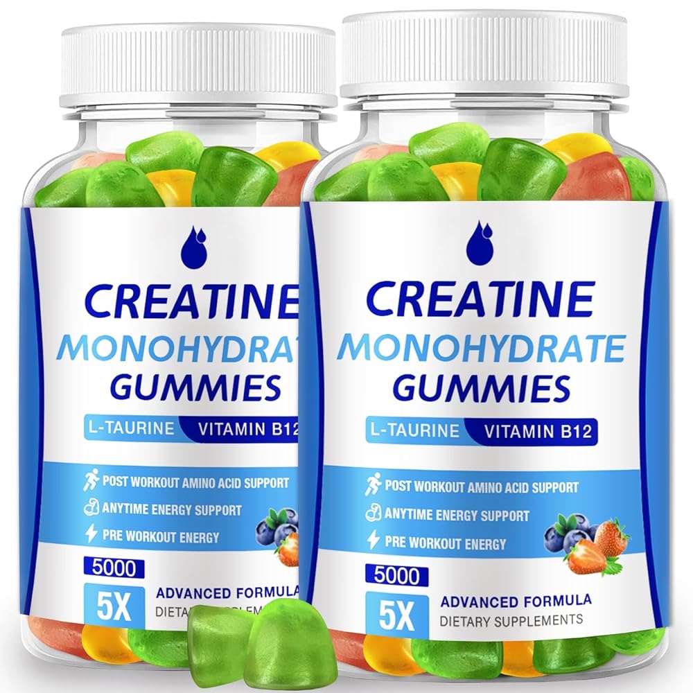 MaxHemp Creatine Monohydrate Gummies 5g - 160 Count