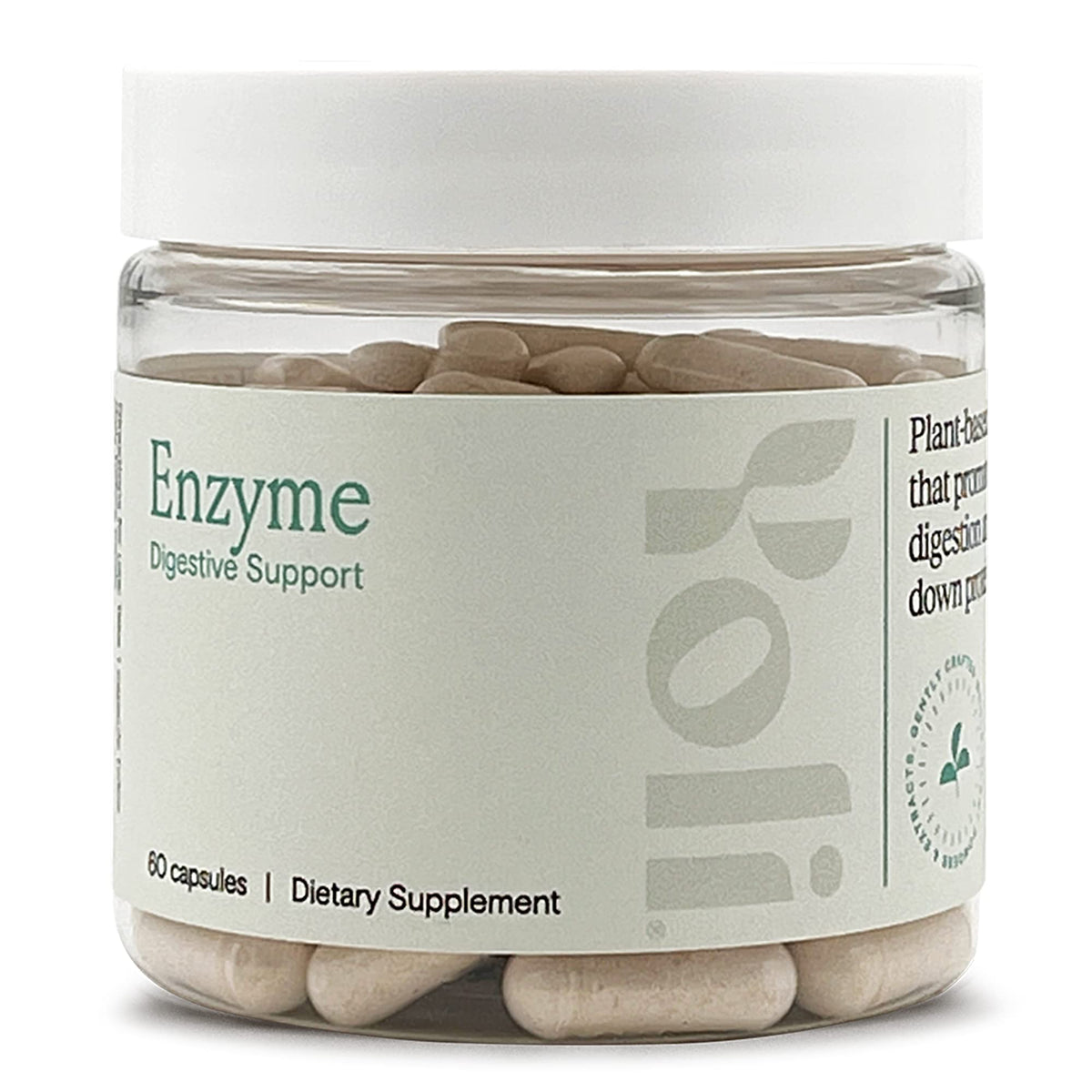 Yoli Enzyme Digestive Enzymes for Gut Health - 60 Capsules