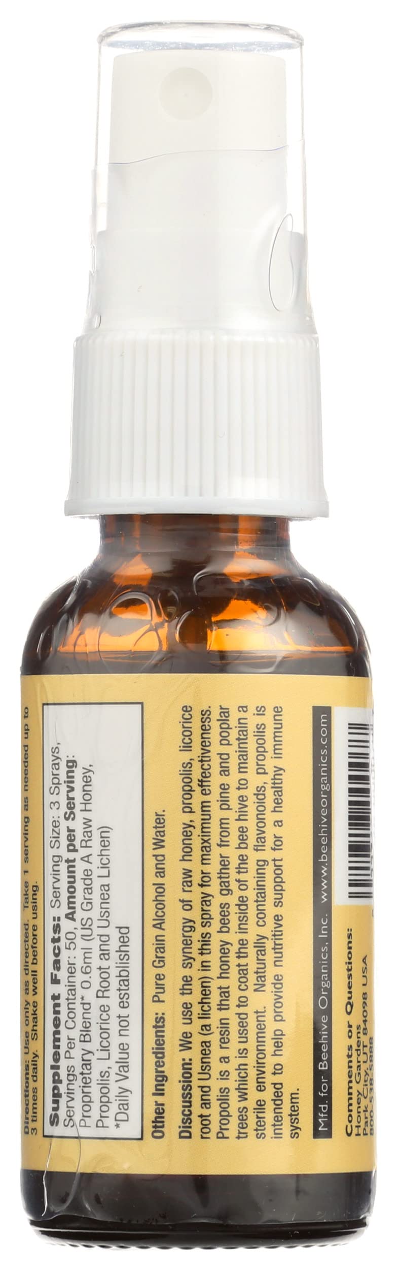 Honey Gardens Propolis Throat Spray & Wound Wash - 1 Fl Oz - image 2