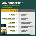 Fuenvegtal Eye Health Capsules with Eyebright Herb - 90 Count - image 5