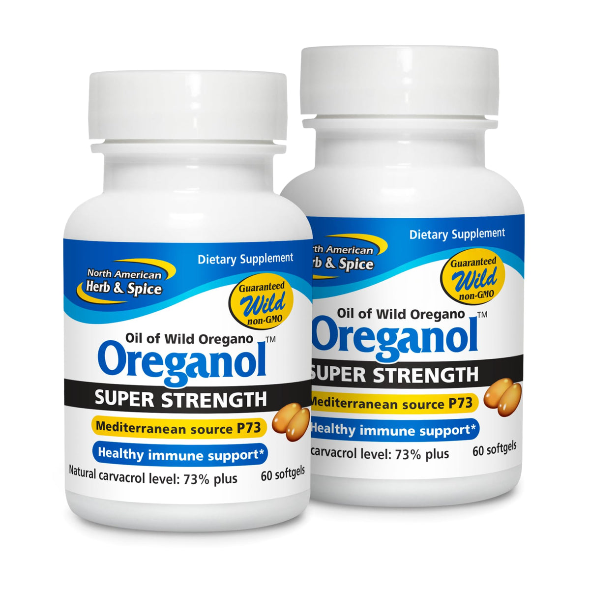 NORTH AMERICAN HERB & SPICE Oreganol P73 Super Strength - 120 Softgels