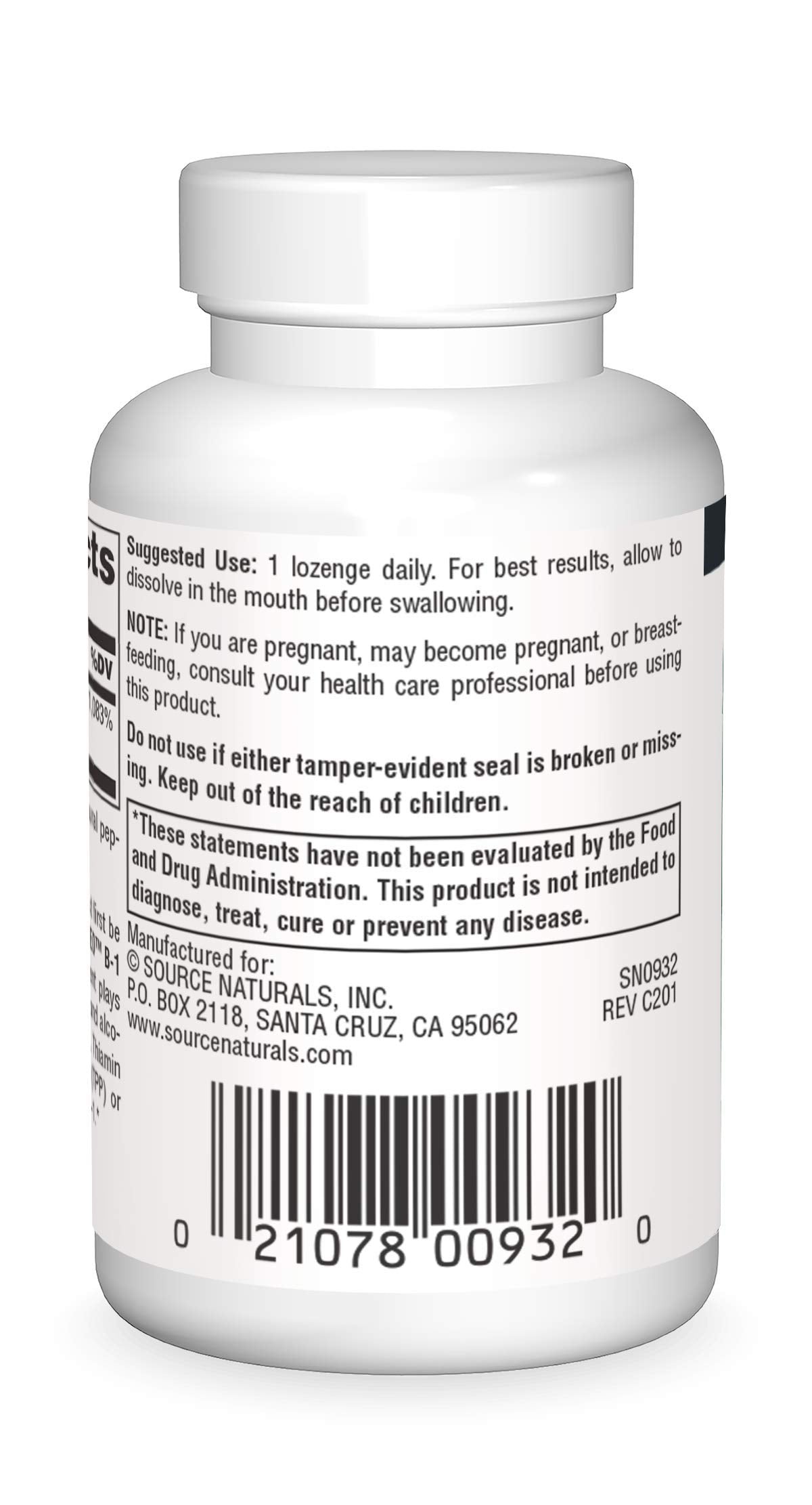 Source Naturals Coenzymated B-1, 25mg