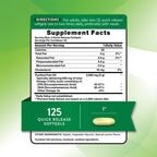 Nature's Truth Omega 3 Fish Oil 2000 mg - 125 Softgels - image 2