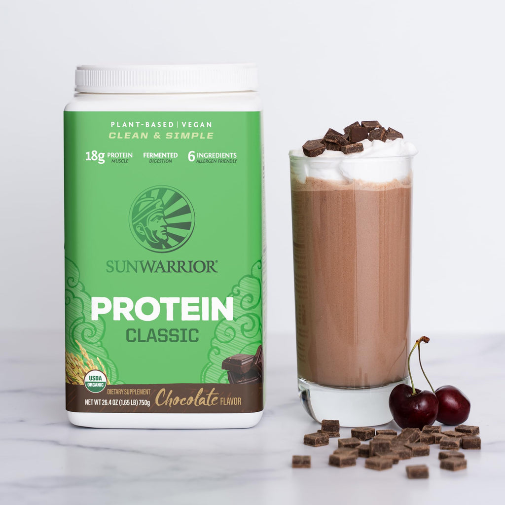 Sunwarrior Organic Brown Rice Protein Chocolate - 750g - image 7