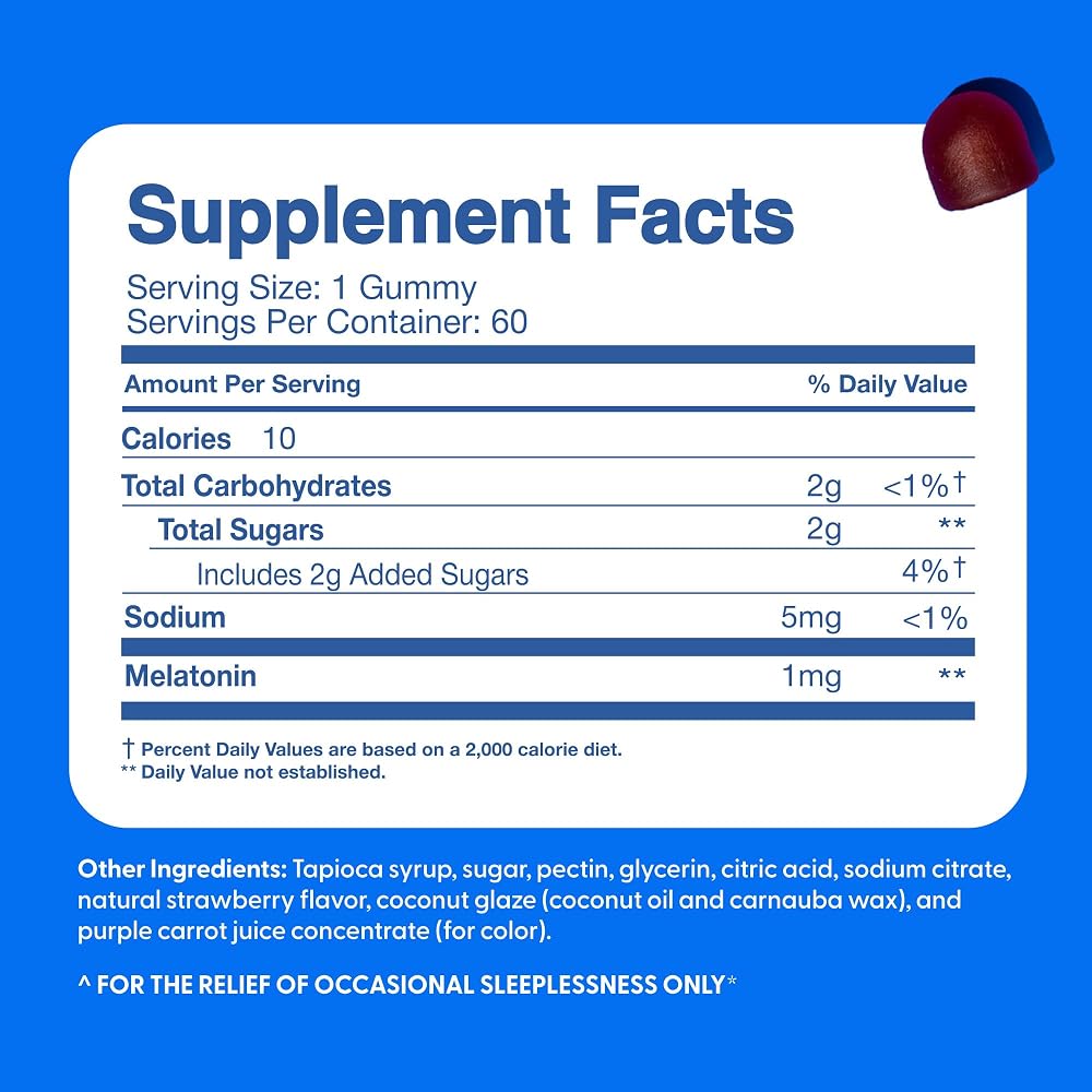 The Feel Great Vitamin Company Kids Melatonin 1mg Gummies - 60 Count - image 6
