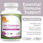 Zahler Elderberry Zinc Lozenges Immune Support - 90 Count - image 2
