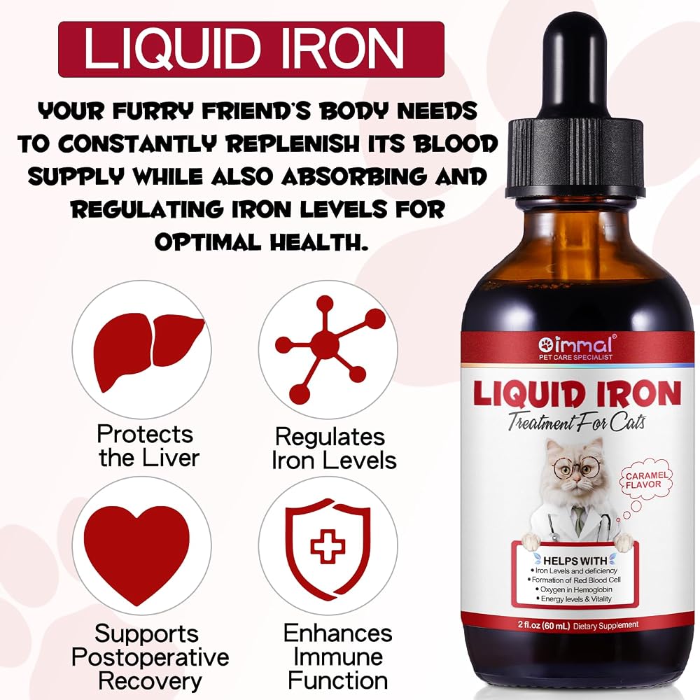 ALIVO Liquid Iron for Cats - 2 fl oz - image 4