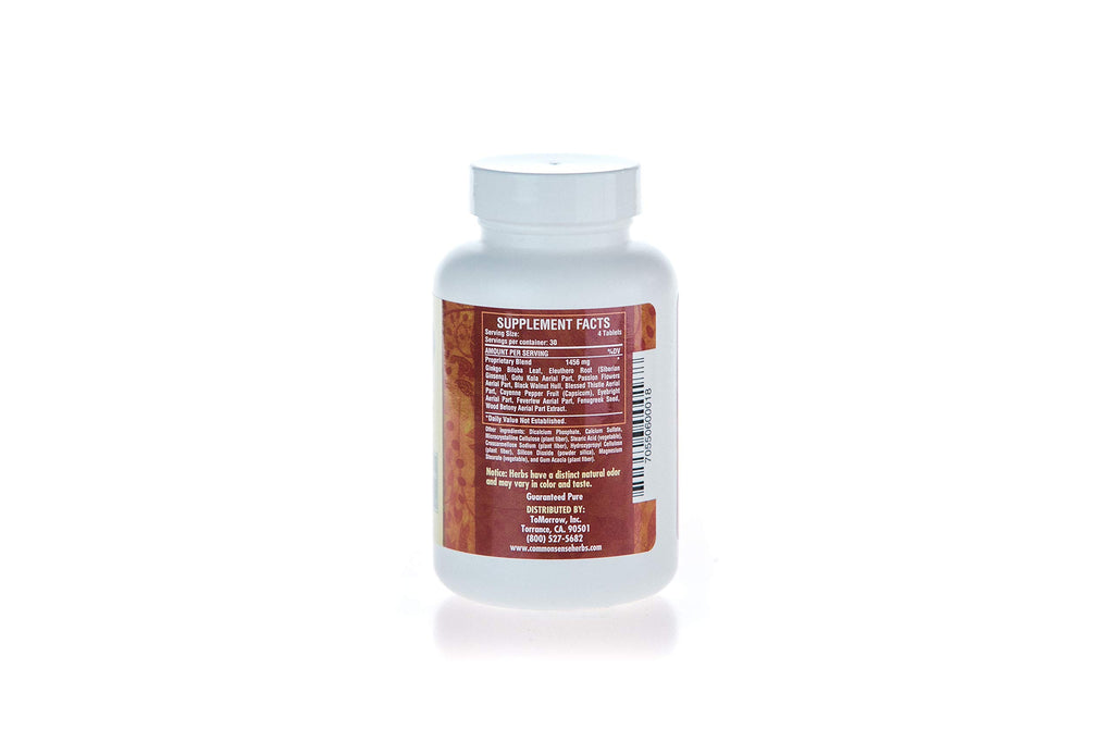 Common Sense Herbal Products HeadStart Brain Nourishment - 120 Tablets - image 3