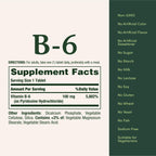 Nature's Bounty Vitamin B6 100mg Tablets for Energy - 100 Count - image 5