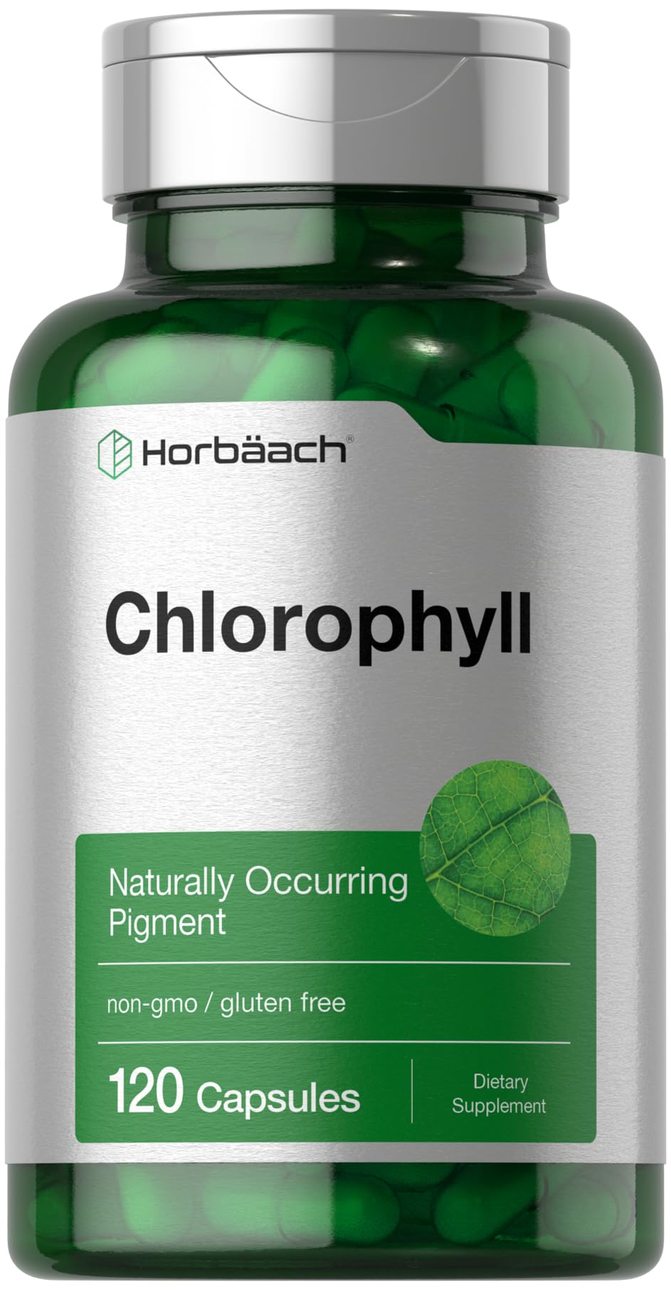 Horbäach Chlorophyll Capsules with Copper - 120 Count