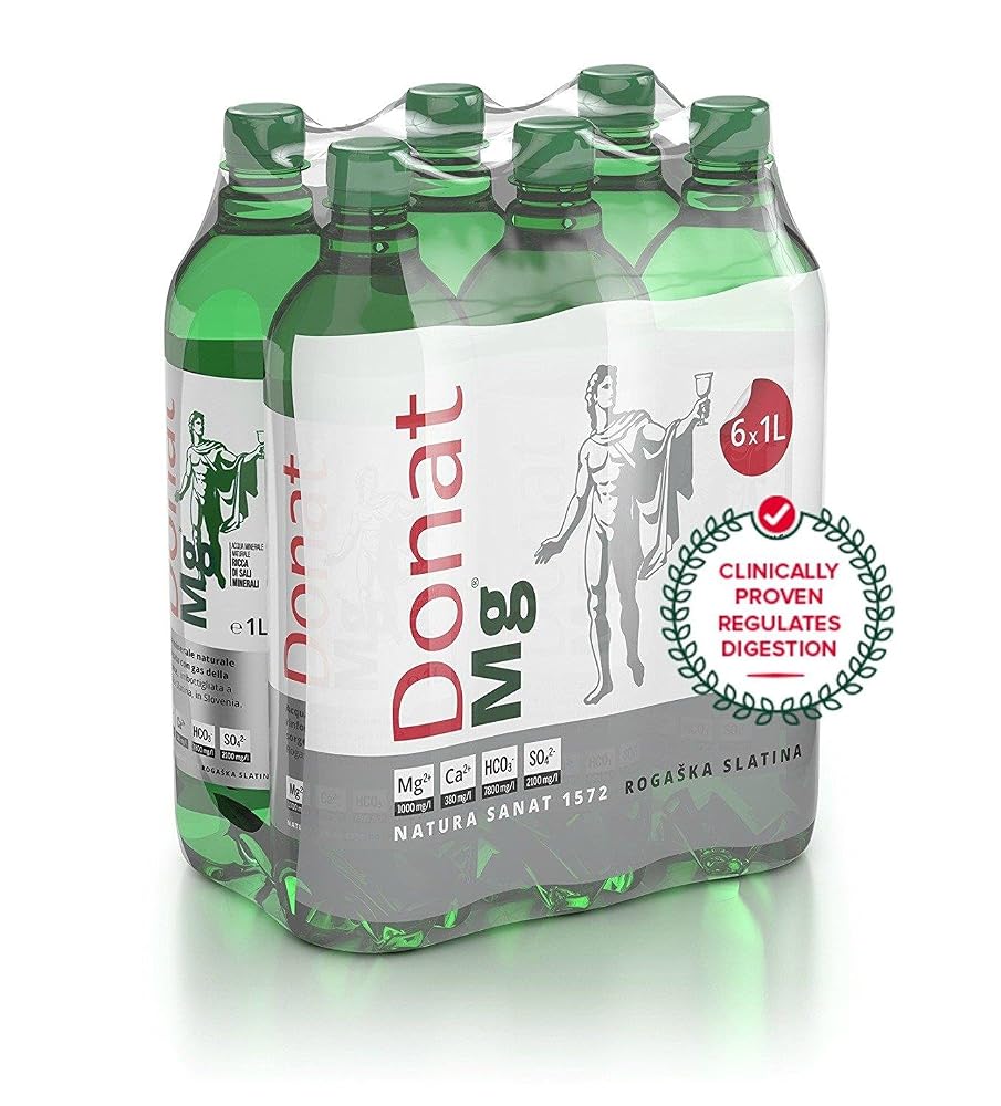 Wholefood Earth Donat Mg Natural Magnesium Water - 6x1L