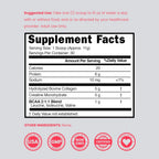 DORADO NUTRITION Creatine Monohydrate Powder with Collagen & BCAA - 30 Servings - image 6