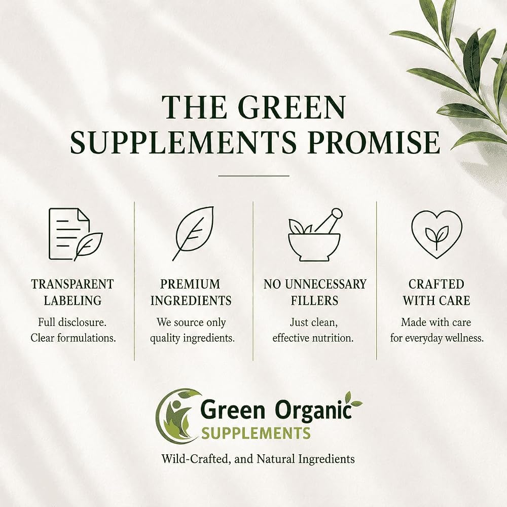 Green Organic Supplements Krill Oil + Astaxanthin 1000 mg - 60 Softgels - image 5