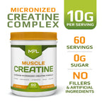 MUSCLE FOOD LABS Muscle Creatine Powder 3 Forms - 60 Servings - image 2