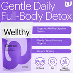 Wellthy Gut Cleanse Detox & Immune Support - 60 Capsules - image 2