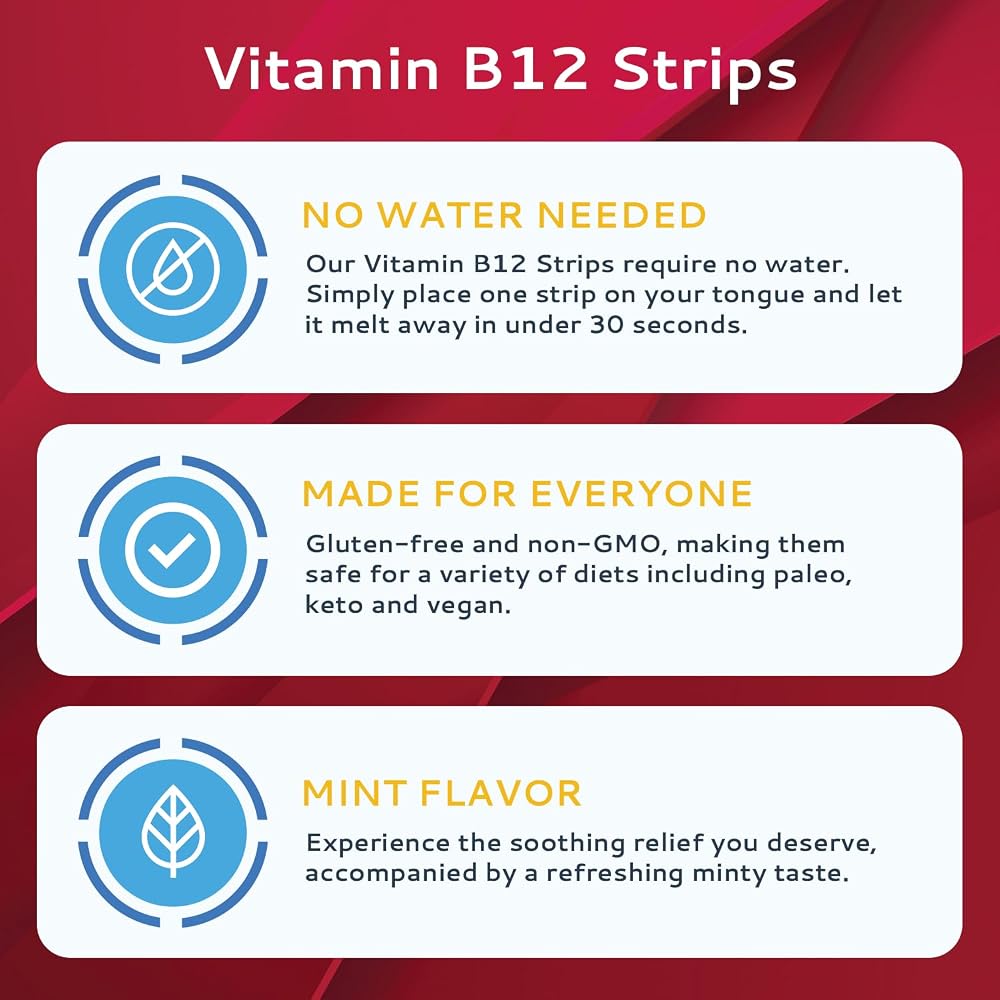 CALMOUR Vitamin B12 Strip