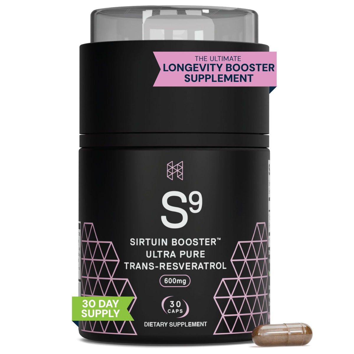 HPN S(9) Trans-Resveratrol Antioxidant Support - 30 Capsules