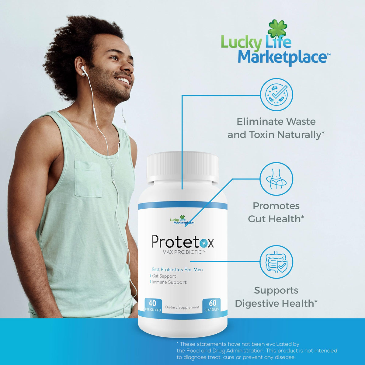 Generic Protetox Max Probiotic Formula - 40 Billion CFU - 1 Count - image 5