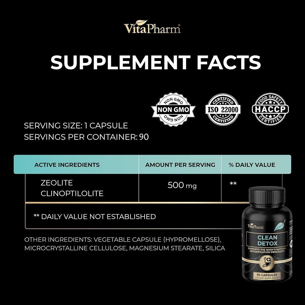 VitaPharm Zeolite Heavy Metal Detox for Adults - image 6