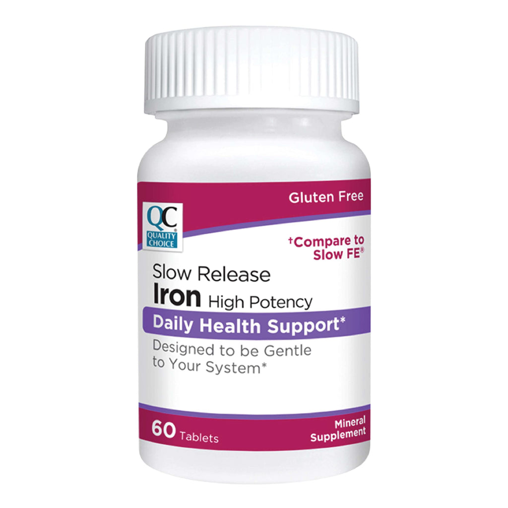 Quality Choice Iron High Potency Slow Release Tablets