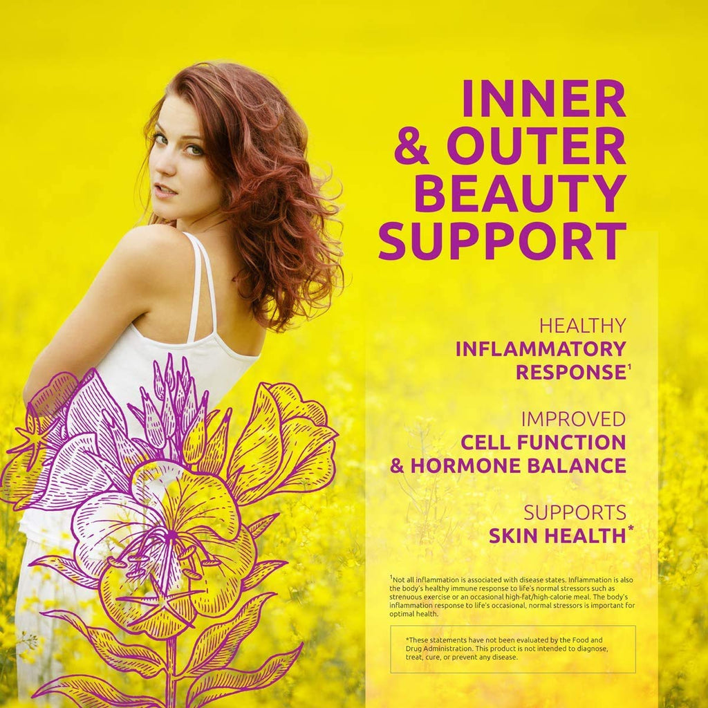 Source Naturals Evening Primrose Oil 500 mg - 180 Softgels - image 4