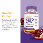 Justified Laboratories Turbo Ripped Gummies Extreme 2000MG