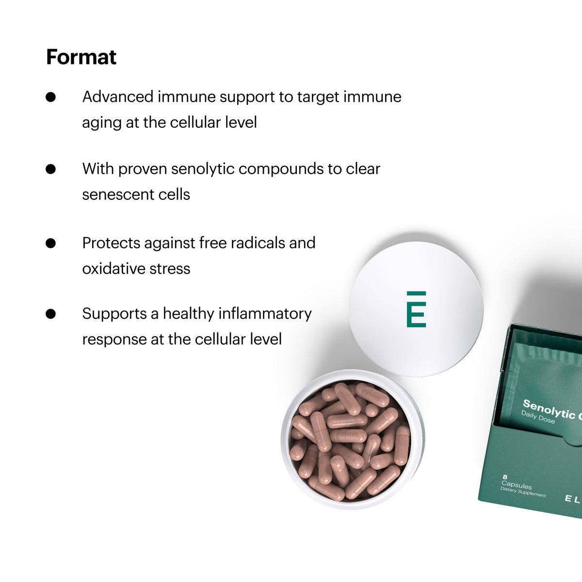 ELYSIUM Format Immune Support Supplement - 60 Capsules - image 4