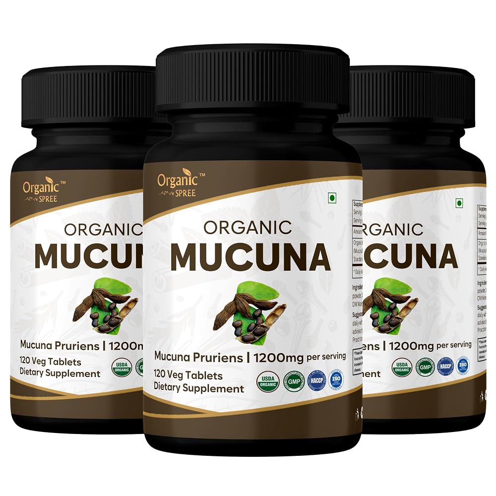 ORGANIC SPREE MUCUNA 120 Tablets